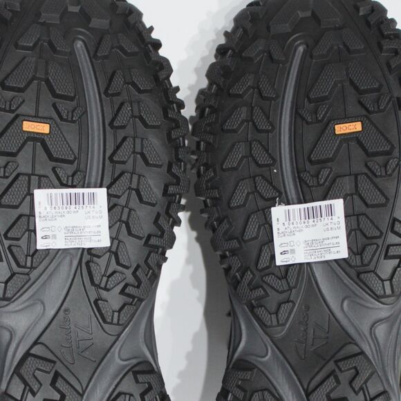 New w/Box Clarks ATL Walk Go Waterproof Black Leather Trail Shoes Men Size 8.5M main image 10